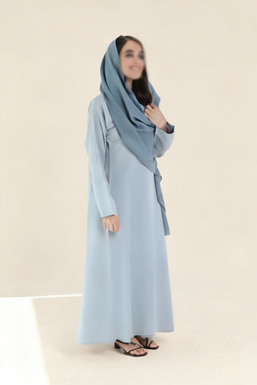 The Sky Blue Abaya