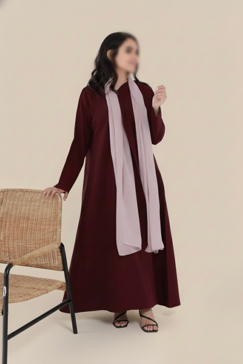 Penony Flower Abaya